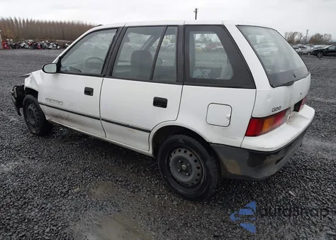 1991 Geo Metro Lsi from USA, damaged, VIN 2C1MR6466M6736444
